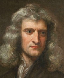 Portrait of Sir Isaac Newton